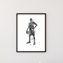 Load image into Gallery viewer, SET Of 3 Wall Basketball Black &amp; WhiteSports
