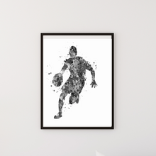 Load image into Gallery viewer, SET Of 3 Wall Basketball Black &amp; WhiteSports
