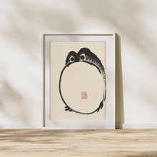 Load image into Gallery viewer, SET Of 3 Wall Art Japanese Frog
