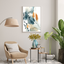 Load image into Gallery viewer, SET Of 3 Abstract Wall Art Brush Strokes
