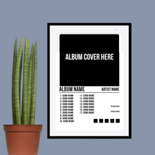 Load image into Gallery viewer, SET Of 3 Wall Art Customizable Music Favourite Album
