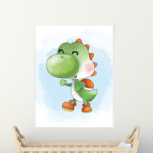 Load image into Gallery viewer, SET Of 3 Wall Art Nursery Baby Mario Bros Prints
