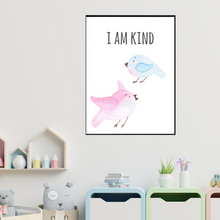 Load image into Gallery viewer, SET Of 3 Wall Art Nursery Animals With Inspirational Phrases for Kids
