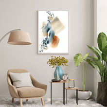 Load image into Gallery viewer, SET Of 3 Abstract Wall Art Brush Strokes
