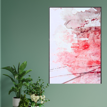 Load image into Gallery viewer, SET Of 3 Wall Art Pink Abstract Brush Strokes &amp; Lines
