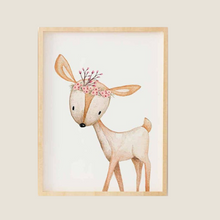 Load image into Gallery viewer, SET Of 3 Wall Art Nursery Cute Forest Animals
