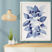 Load image into Gallery viewer, SET Of 3 Wall Art Hamptons Style Eucalyptus String of Pearl Botanicals
