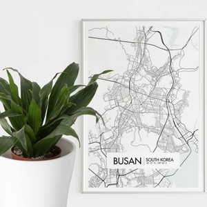 SET Of 3 Wall Art Customizable City Maps