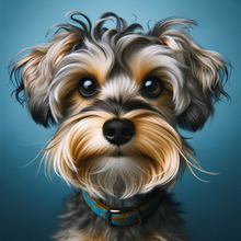 Load image into Gallery viewer, Custom Digital Pet Portrait File
