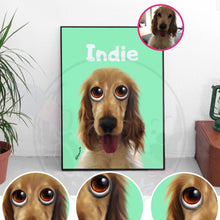 Load image into Gallery viewer, Framed Custom Pet Portraits
