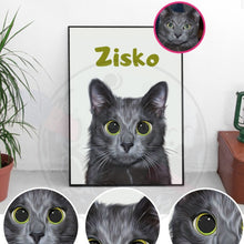 Load image into Gallery viewer, Framed Custom Pet Portraits
