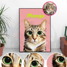 Load image into Gallery viewer, Framed Custom Pet Portraits
