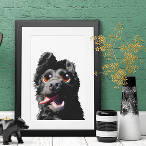 Australia Framed Custom Pet Portraits