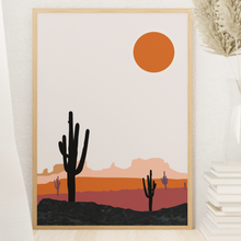 Load image into Gallery viewer, Moon boho print set
