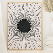 Load image into Gallery viewer, Sun boho Print 
