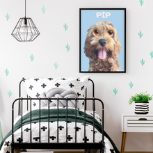 Load image into Gallery viewer, Pet portrait bed single frame
