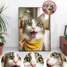 Load image into Gallery viewer, Framed Custom Pet Portraits
