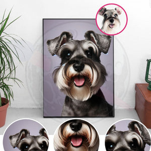 Framed Custom Pet Portraits