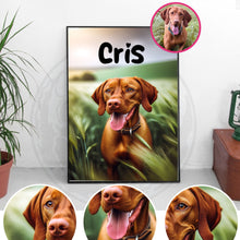 Load image into Gallery viewer, Custom Digital Pet Portrait File
