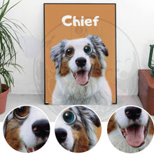 Load image into Gallery viewer, Custom Digital Pet Portrait File
