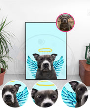 Load image into Gallery viewer, Custom Digital Pet Portrait File
