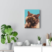 Load image into Gallery viewer, Custom Canvas Pet Portrait Print
