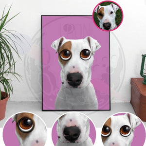 Custom Digital Pet Portrait File