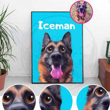 Load image into Gallery viewer, Custom Digital Pet Portrait File
