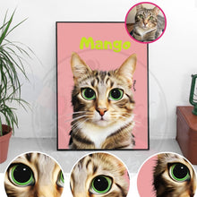 Load image into Gallery viewer, Custom Digital Pet Portrait File
