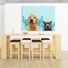 Load image into Gallery viewer, Custom Canvas Pet Portrait Print
