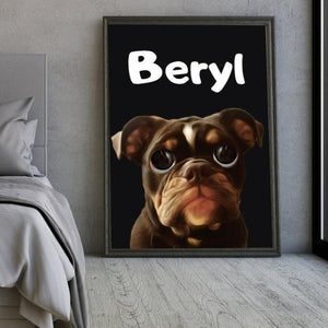 Framed Custom Pet Portraits